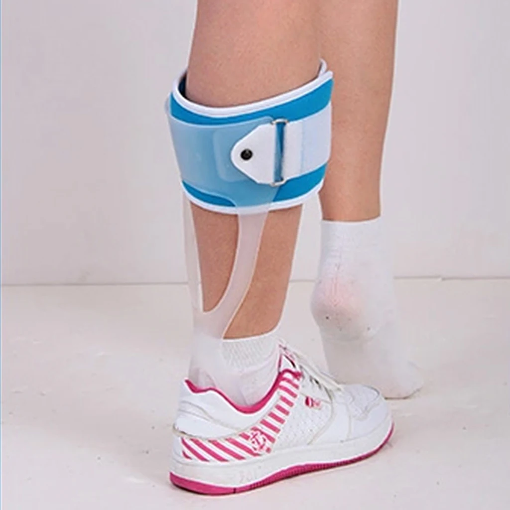 L Shaped Foot Fracture Support Wrap Ankle Support Foot Drop Brace Orthosis Splint Corrector Stabiliser for Left  Foot