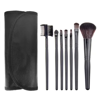 

7 color mixed brush eyebrow foundation liquid blush highlight lip liner eyeliner contour eyelash makeup portable set brush