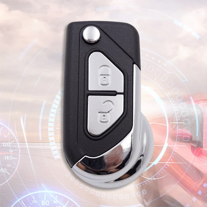 2 кнопки дистанционного ключа автомобиля чехол для замены оболочки Citroen C1 C2 C3 C4 XSARA