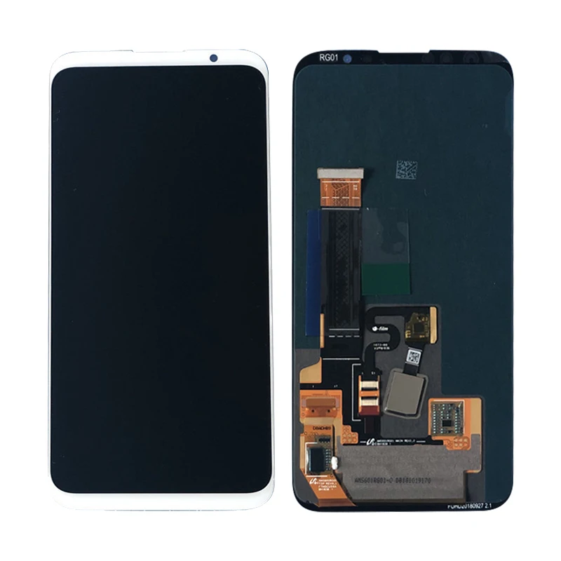 AAA для Meizu 16 Plus lcd Meizu 16 lcd дисплей кодирующий преобразователь сенсорного экрана в сборе Замена Meizu lcd с рамкой