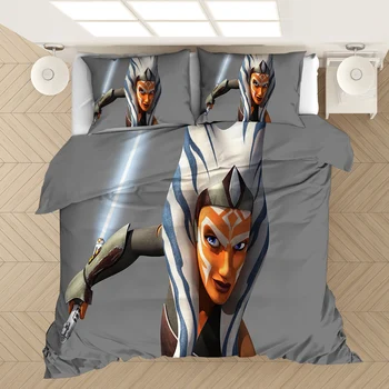 

Film Star Wars Bedding Set Bedroom Decor Boys Men Gift Hypoallergenic Quilt Cover 1PC Duvet Cover with Pillowcase Dropship