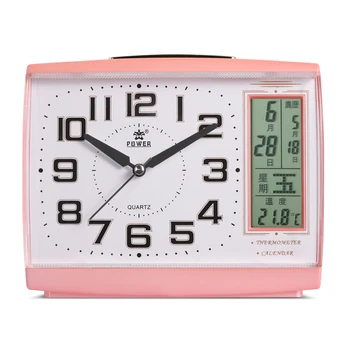 

Bedside Simple Student Luminous Electronic Alarm Clock Smart Voice Luminous Home Alarm Clock Large Modern Table Clocks II50NZ