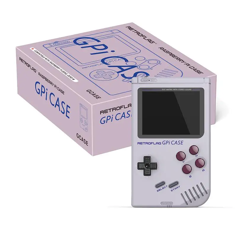 HobbyLane Retroflag GPi чехол Gameboy для Raspberry Pi ZERO W с безопасным выключением