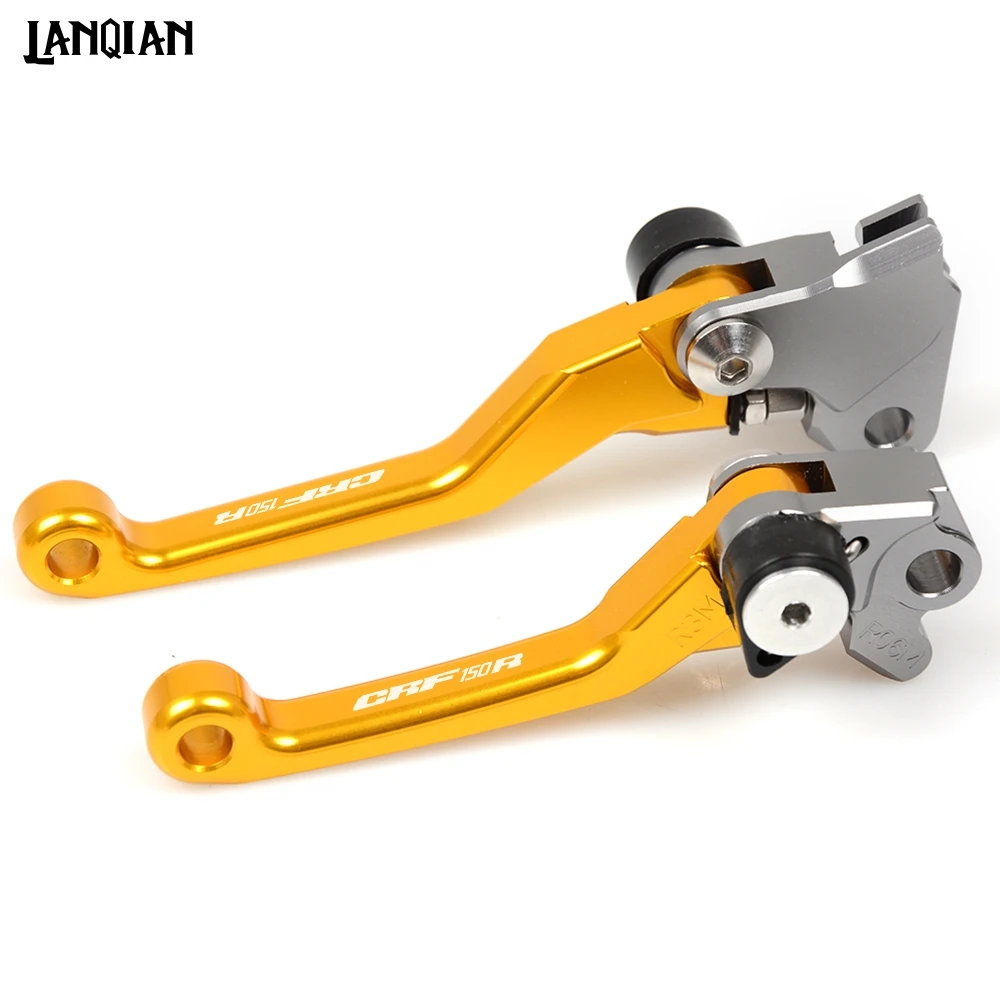 Gold Для Honda CRF 150R мотоцикла тормозной рычаг сцепления Pivot рычаг CRF150R 2007- 2010 2012 2013 аксессуары - Цвет: Gold