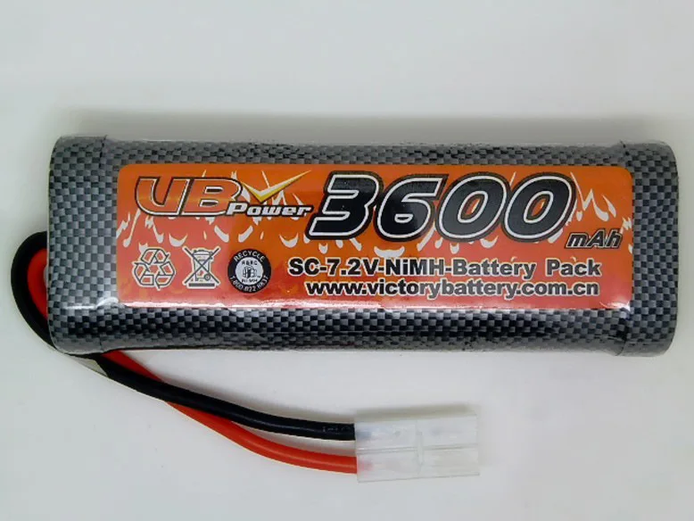 VB Power 3600mAh 7.2v Racing Grade Ni-MH Power Battery Model Battery