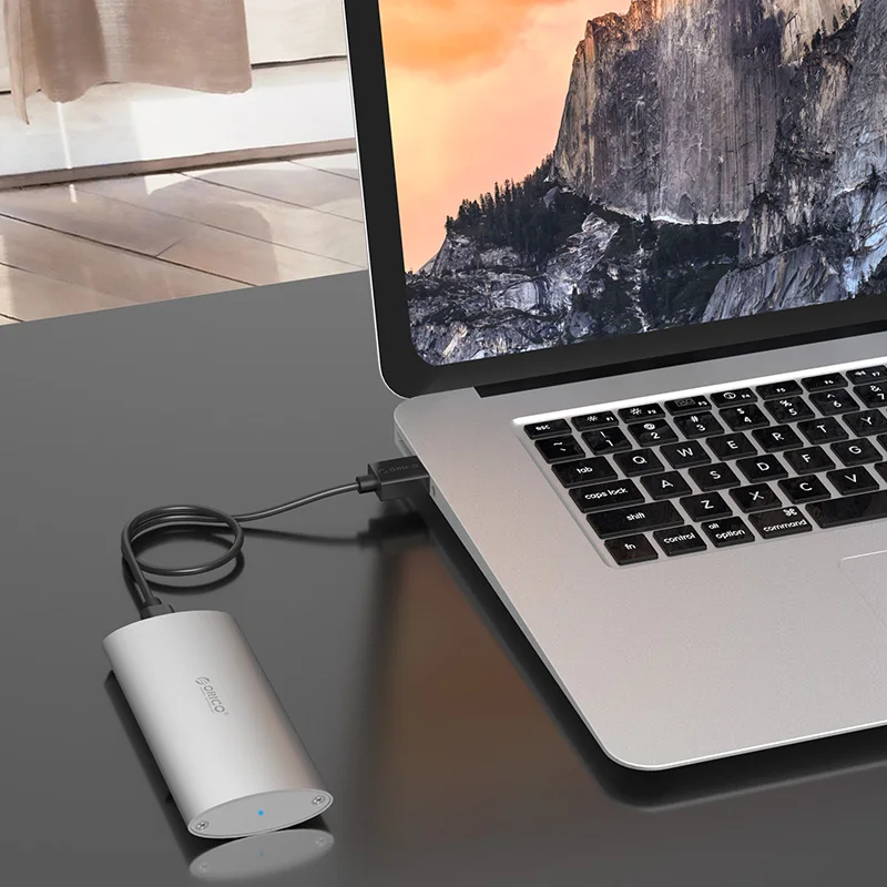 ORICO USB3.1 Тип-C M.2 SATA с высоким уровнем Скорость SSD HDD корпус 2230/2242/2260/2280 M.2 b-ключ внешний жесткий диск HDD Чехол