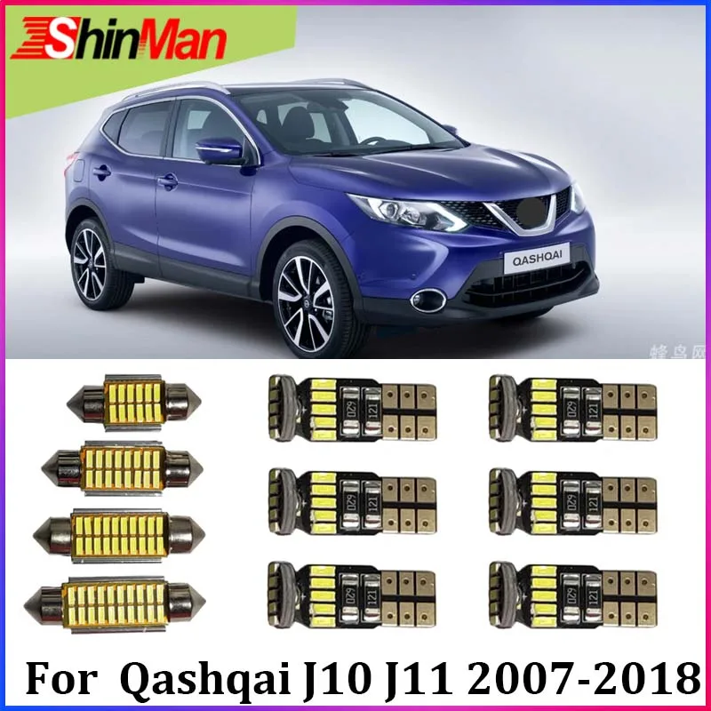 ShinMan10x безотказная карта купольный светодиодный автомобильный светильник