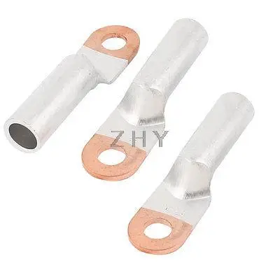 

3Pcs Compression Aluminum Copper Bimetal Terminal Lug 9mm Ring for 1/2 Stud
