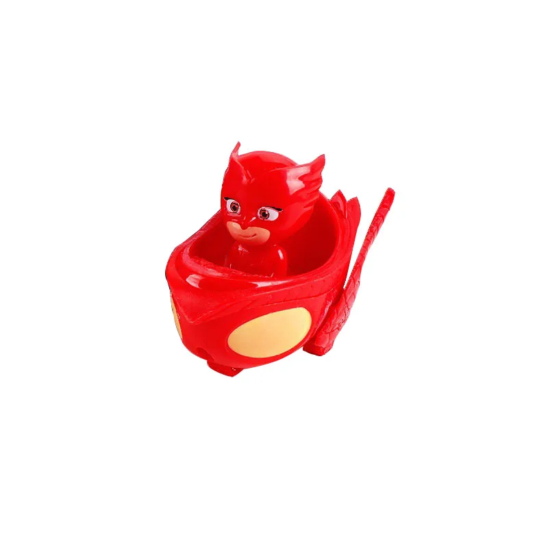 Pj mpj маска модель Фигурка маски действие три цвета автомобиль Catboy Owlette Gekko фигурки аниме уличная забавная игрушка подарок для детей 2B04 - Цвет: R04  NO BOX