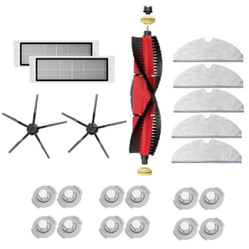 

22 Pack Replacement Parts Kit for Xiaomi Mijia Roborock S5 S5 MAX S6 S60 S65 S50 S55 E25 E35 Filter Mop ing Brush