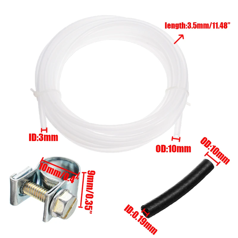 MAYITR Fuel Pipe Line Hose Clamp Clip Kit 89031118 For Car Heater Fuel Tank for Eberspacher / Webasto Heater