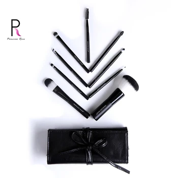 

Princess Rose 9pcs High Quality Beginner Soft Nylon Makeup Brush with Cosmetic Bag кисти для макияжа