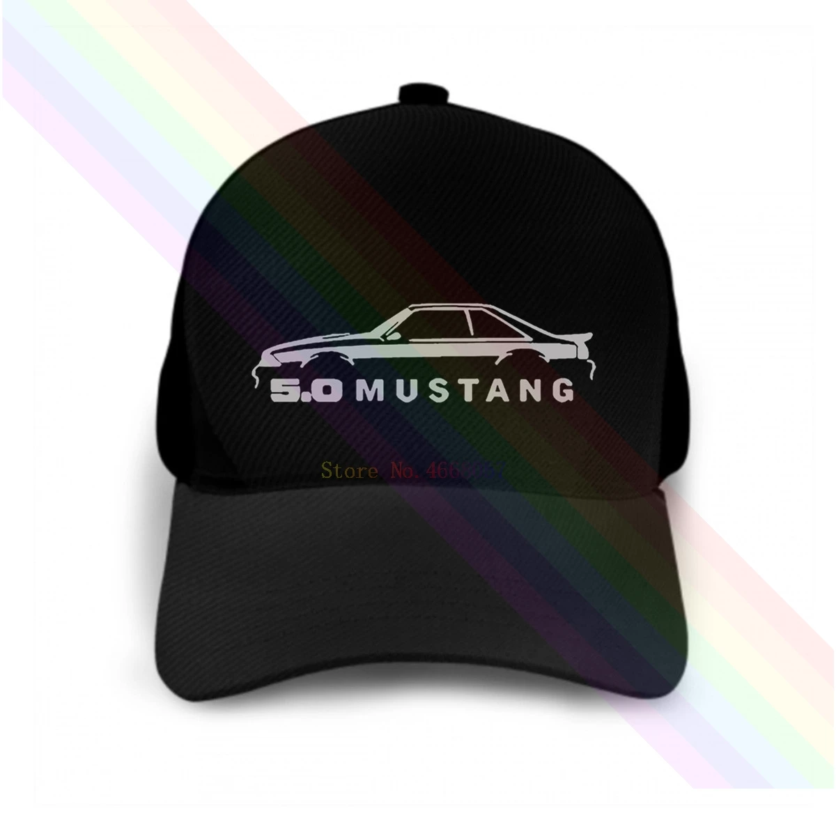 1987-93 Ford Mustang GT 50 Классические Серебристые 2020 новые черные популярные бейсболки