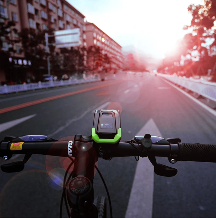 Pika 2000 мАч 4000 мАч велосипедный светильник с рогом USB Перезаряжаемый 5 режимов Светодиодный светильник для велосипеда велосипедный передний фонарь с бесплатным хвостовым светильник