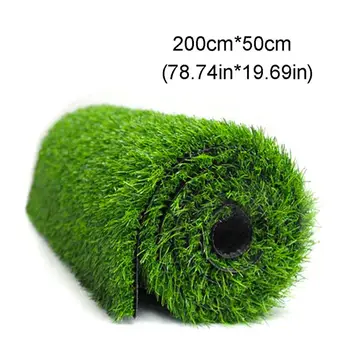 

1cm/1.5cm/2cm/ 2.5cm/3cm/3.5cm Thickness Artificial Lawn Carpet Fake Turf Grass Mat Landscape Floor Decor