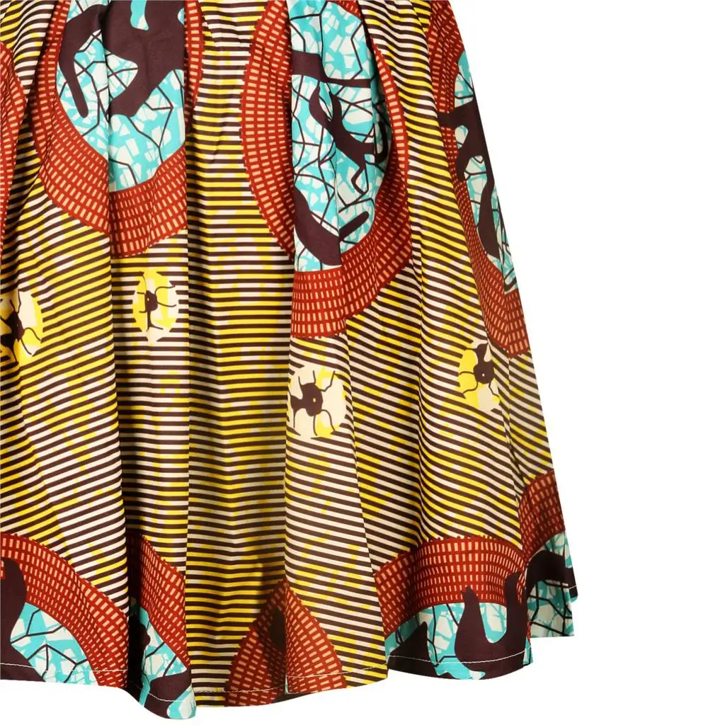 Mini robe africaine imprimer Dashiki Ankara Bandage 75
