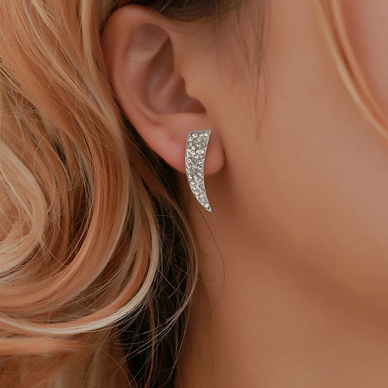 Новые креативные Женские Простые геометрические ювелирные изделия в форме