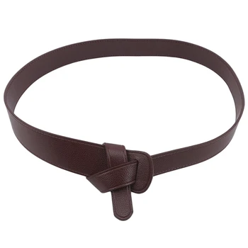 

Luxury Female Belt For Women Bow Thin PU Leather Jeans Girdles Women Strap Belt Bow Dress Coat Accessories Loop Strap Belts