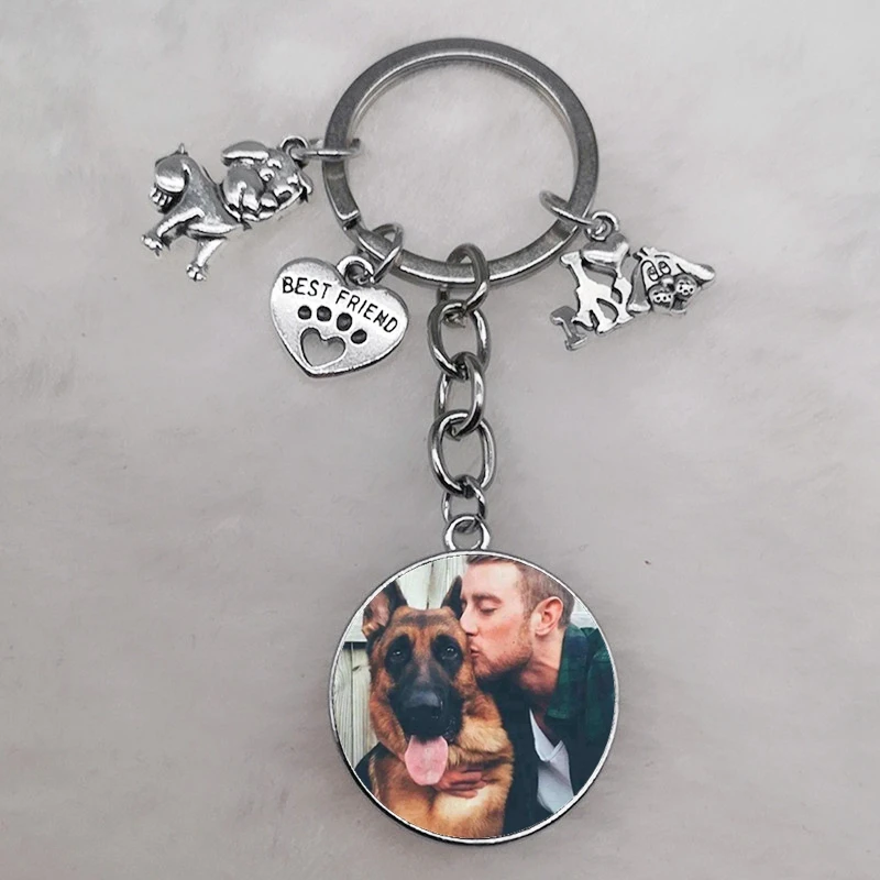 Custom Pet Photo Key Chain - Pawtisfaction