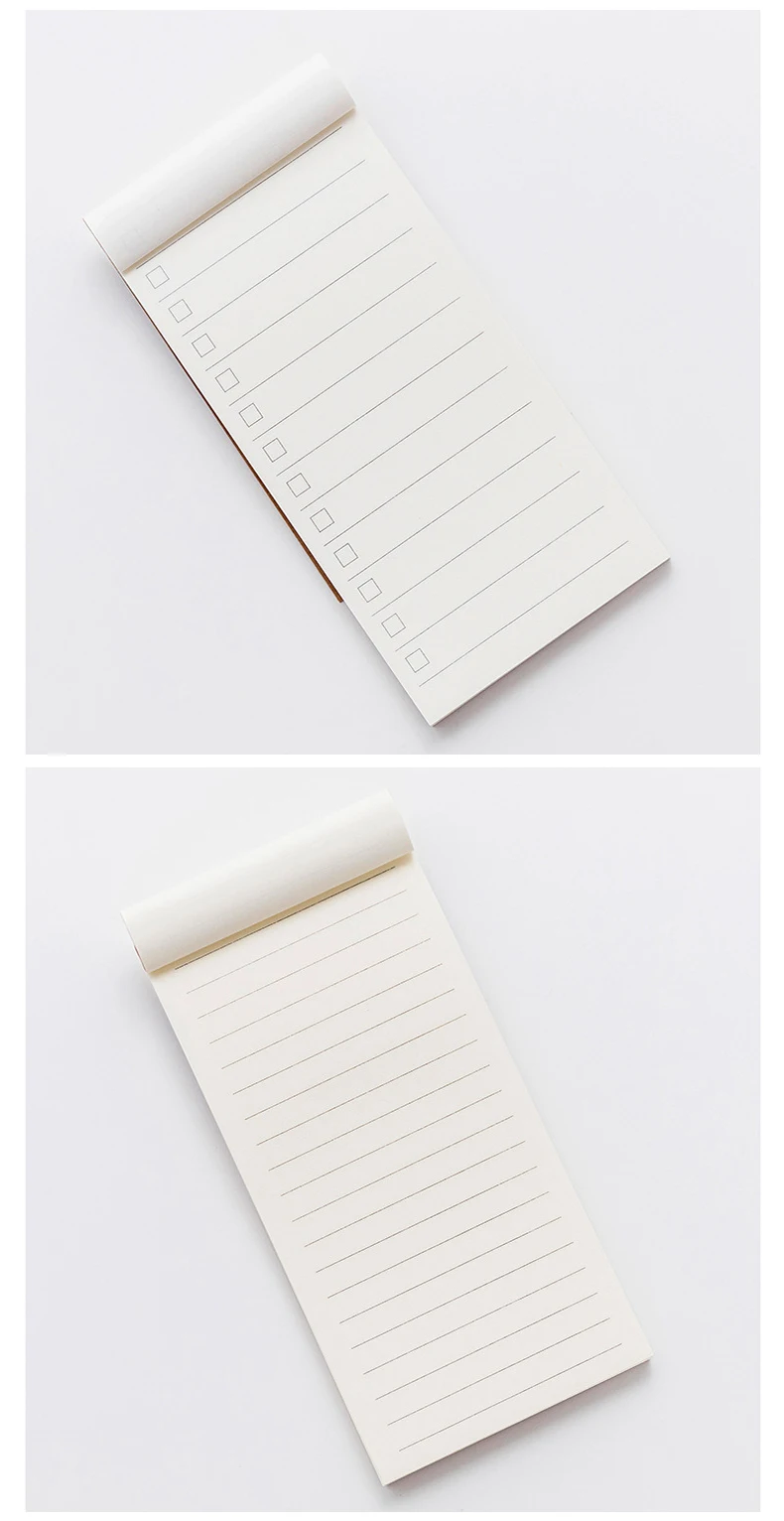 Корейский блокнот для заметок канцелярский блокнот Memopad офисный Декор проверка покупок, чтобы сделать список вкладка для планировщика Книга школьный предмет
