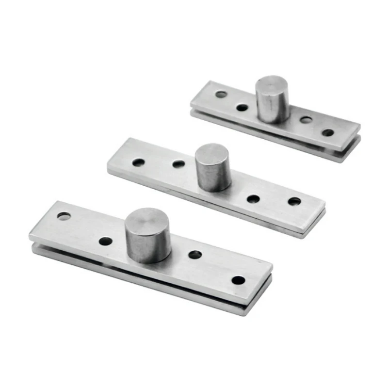 2 to 10PCs 201 Stainless Steel 360 Degree Rotating Hinge Shift Closet Up and Down Doors Pivot Hinge Drop Shipping Box with Screw