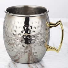 Кружка из нержавеющей стали 304 с решеткой/забитая стильная чашка для питья высотой 110 см без заусенцев, не повредит руки