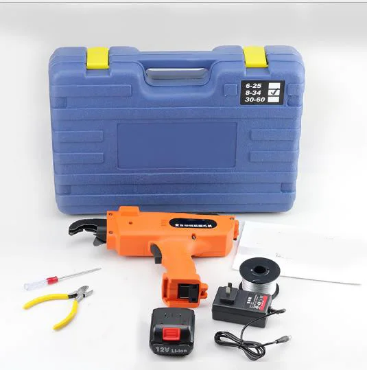 

8-34mm Automatic Handheld Rebar Wrench Tool Set Tying Machine Steel Bar Strapping Machine 100-240V CN Plug DIY Tool Set 2019