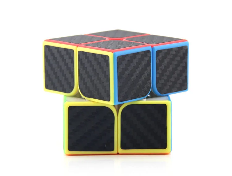 Стразы «Кубик Рубика» класс углеродного волокна второго заказа Magic Cube 2-заказ гладкой Стразы «Кубик Рубика» Развивающие Забавная детская Давление редукт