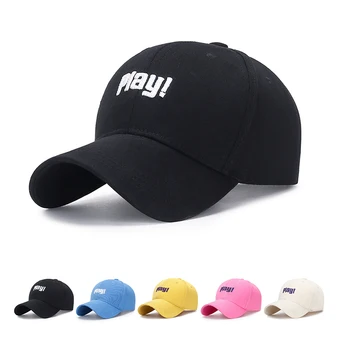 

Spring and Autumn New Embroidery Letters Baseball Cap Fashion Men and Women Street Style Trend Cotton Outdoor Sun Hat Hats