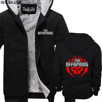 

THE OFFSPRING - Skull Logo - winter thick hoodies Official hoodie warm coat Unisex euro size brand man jacket sbz1154