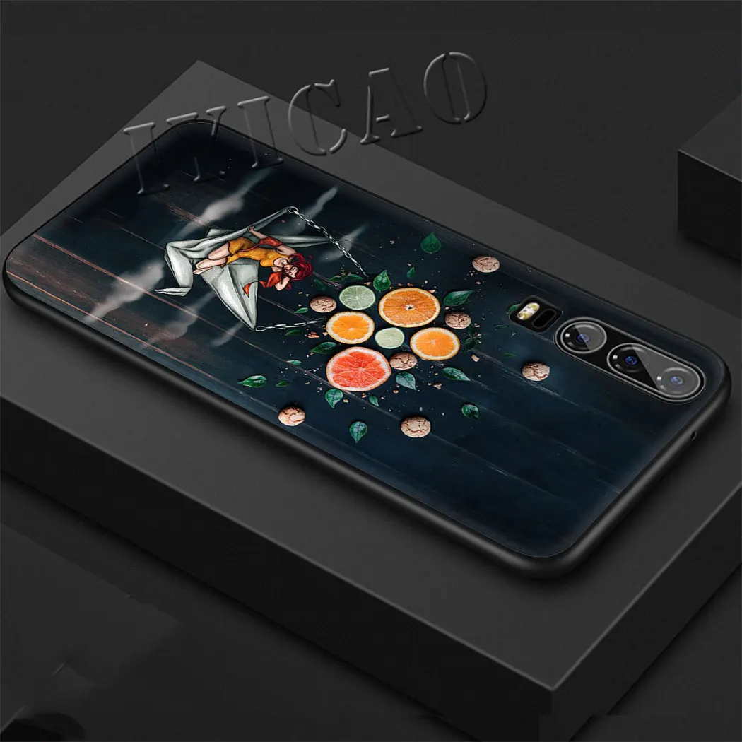 Десертные кофейные иллюстрации арт мягкий чехол для телефона huawei Примечание 10