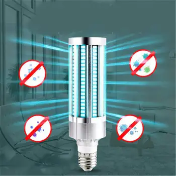 

LED Germicidal Lamp led Corn Bulb UVC Light Sterilization Disinfection Deodor Mites Clean E27 Base Lantern for Home