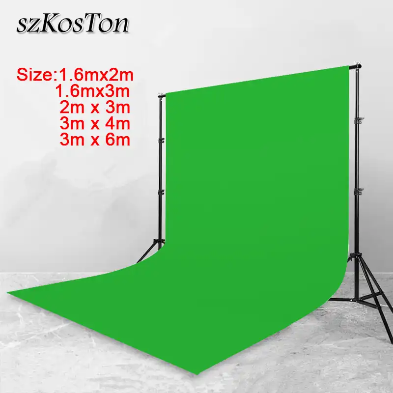 写真スタジオグリーンスクリーンクロマキー背景写真の背景のスタジオビデオvlog撮影不織布無地の布 背景 Aliexpress