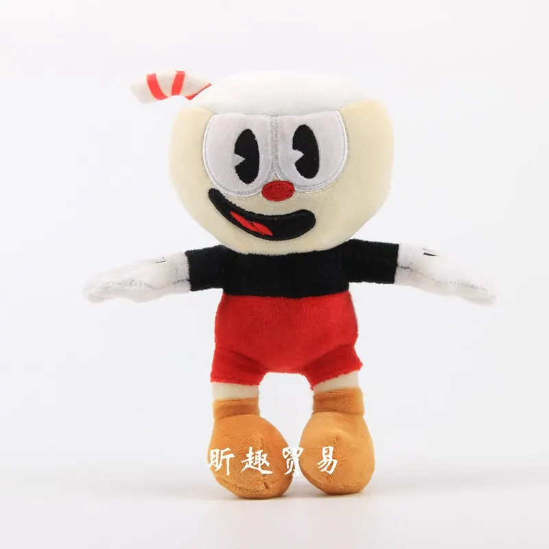 Новая игра Cuphead плюшевые куклы Mugman Ms. Chalice ghost King Dice Cagney Carnantion Puphead плюшевые игрушки для детей Подарки