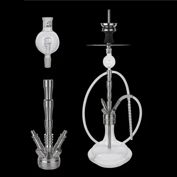 

Hookah Set Large Chicha Molasses Catcher Hose Nagil Fitting Hotselling4 Connection Adapter Shisha