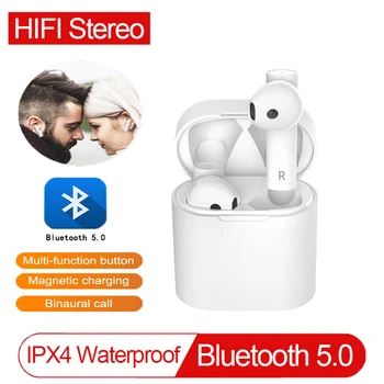 

New 5.0 TWS Wireless Earphone Bluetooth Headphones For Xiaomi True Wireless Headset With Mic Pk Redmi