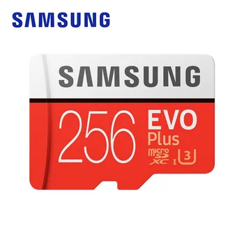 SAMSUNG Memory Card EVO Plus 256GB 100MB/s Micro SD Card TF C10 U3 UHS-I 4K SDXC Flash Memory for Smartphone Tablet with Adapter
SAMSUNG Memory Card EVO Plus 256GB 100MB/s Micro SD Card TF C10 U3 UHS-I 4K SDXC Flash Memory for Smartphone Tablet with Adapter
