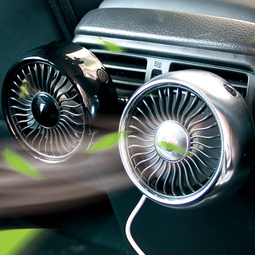 Автомобильный Вентилятор 360 ° вращающийся USB спортивно-утилитарный автомобиль (SUV