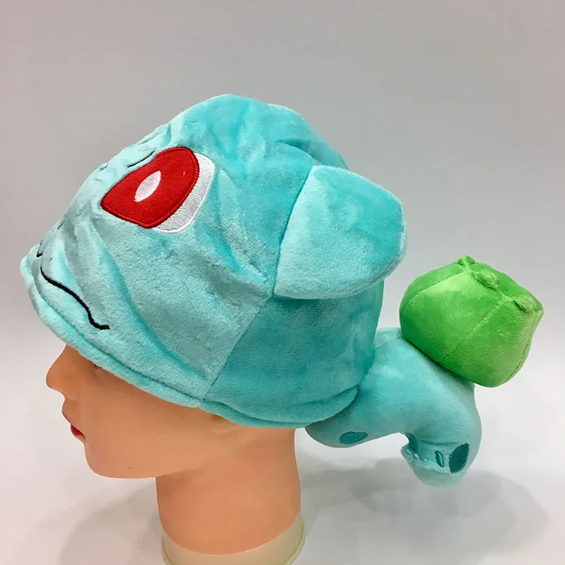 IVYYE Bulbasaur модная бейсбольная кепка Аниме Повседневная плюшевая шапка зимняя теплая унисекс подарки на день рождения Новинка