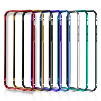 

Luxury Plated Aluminum Metal Case For iPhone 11 Pro Max X XS MAX XR 8 7 Plus Fashion Round Shape Slim Hard Bumper Case Cover Bag