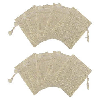 

Holder Gift Bags Carrier Storage Drawstring Jewelry Favor 50pcs Christmas