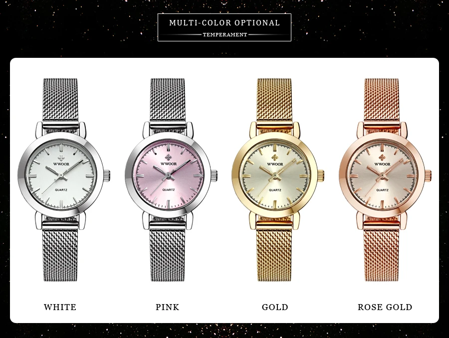 Mode décontracté femme montre résistant à l'eau femme montre-Bracelet en acier inoxydable dames Quartz Bracelet montre fille cadeau_voghion.com