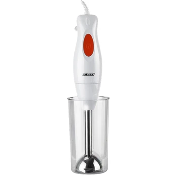 

Haeger 300W Colorful Electric Food Blender Juicers Mixer Kitchen Detachable Hand Blender Egg Beater Vegetable Blend with Cup Cup