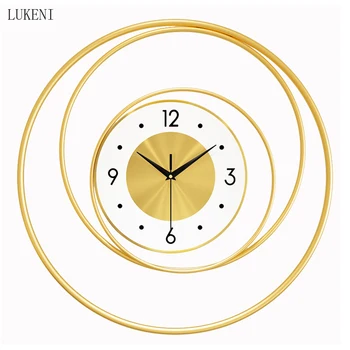 

Clocks Wall Clocks Living Room Modern Simple Atmosphere Light Luxury Home Clocks Personality Fashion Decorative Wall Watches