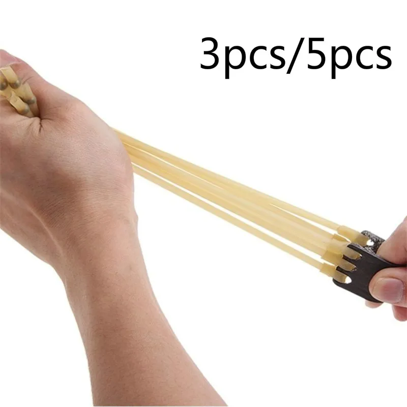 3Pcs/5Pcs Slingshot Gomma Tubo Fionda Raccordi Fionda Pelle Catapulta Elastico Frecce Per Arco Arco Composto