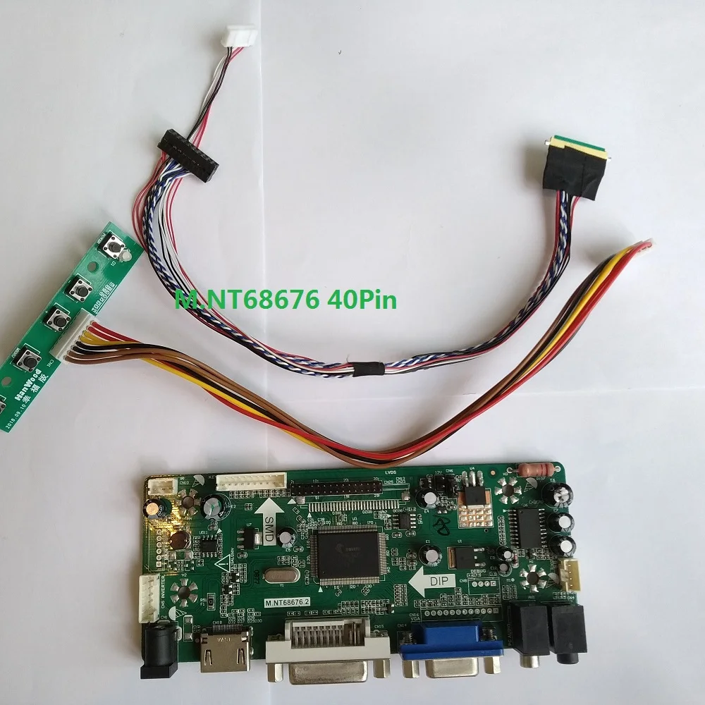 TV HDMI VGA RF LED LCD Controller board kit for B116XW03 V2 1366X768 11.6/" Panel