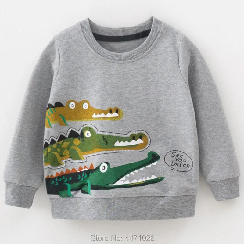 Brand Quality Terry Cotton Sweater Baby Boys Clothes Long Sleeve Children's Clothing Bebe Kids t shirt Hoodies Boys Blouse