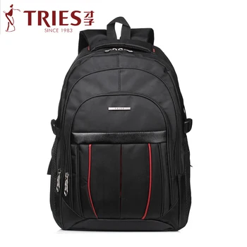 

Tries 2020 Fashion Waterproof Oxford Backpack 25L Super Slim Laptop Black Waterproof Mens Business Notebook Backpack Bags