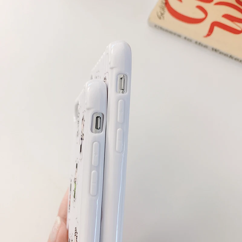 Чехлы для телефонов с изображением мультяшного динозавра для iPhone X 7 8 6 6S Plus 3D полосатая мягкая задняя крышка из ТПУ для iPhone XS Max XR чехол Coque