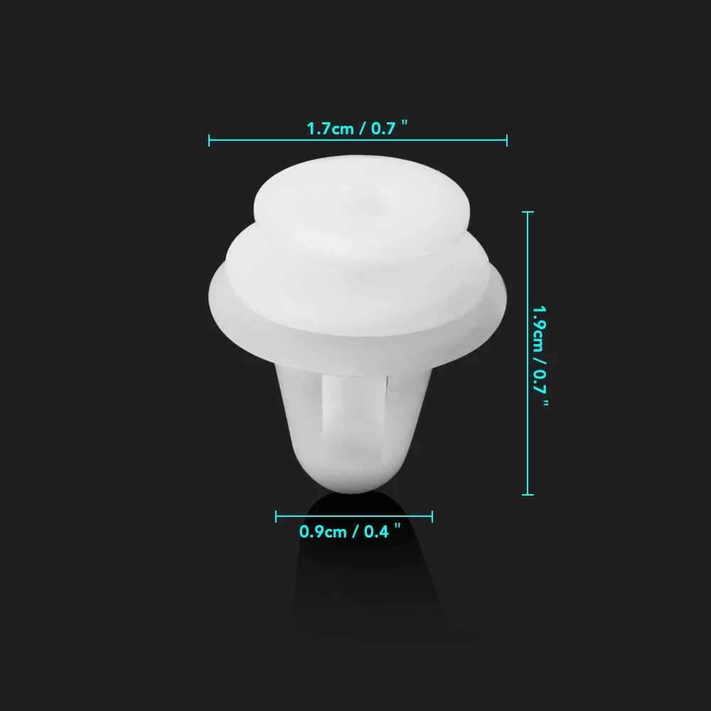 Клипса с отверстием 9 мм для автомобильной панели двери клипса toyota chr corolla camry prius